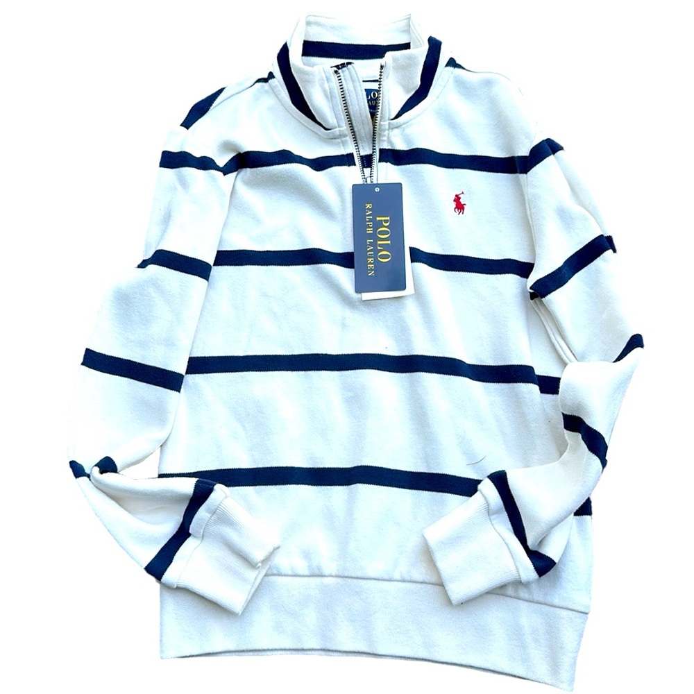 Polo Ralph Lauren Boys Quarter Zip Pullover New 6